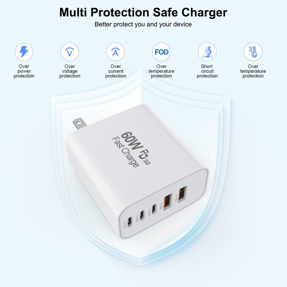 Articona detalle puertos mostrando 3 USB‑C y 2 USB‑A, versatilidad