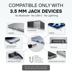 ARTIX auriculares plegados listos para transportar con facilidad