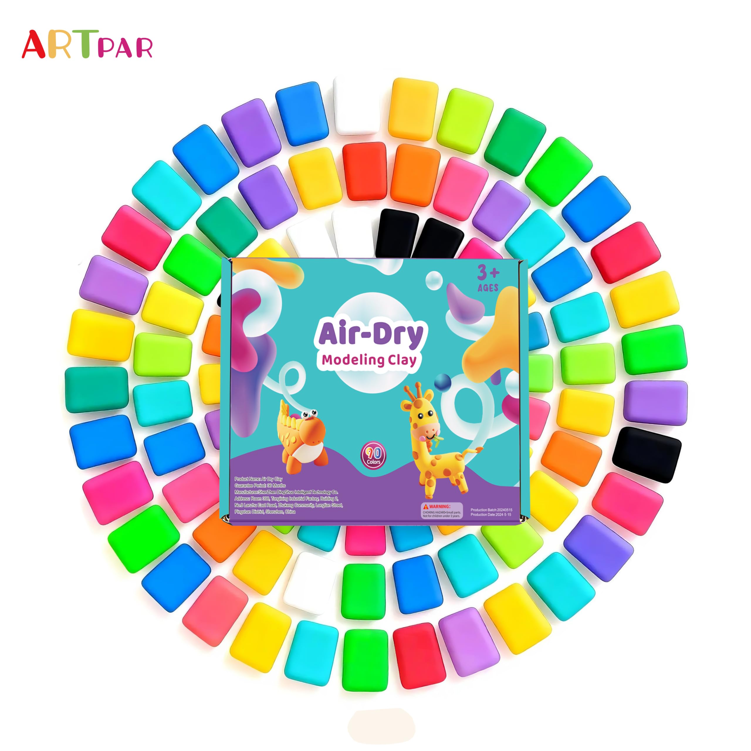 ARTPAR finished miniatures on display showing durable room-dry results benefit