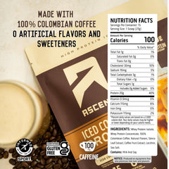 Ascent granos de café colombiano resaltando origen y sabor