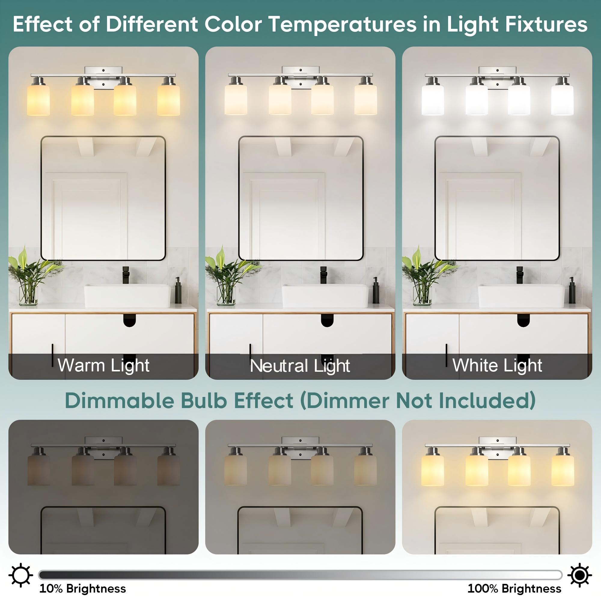 Ascher ambiente baño iluminado confort visual y estética