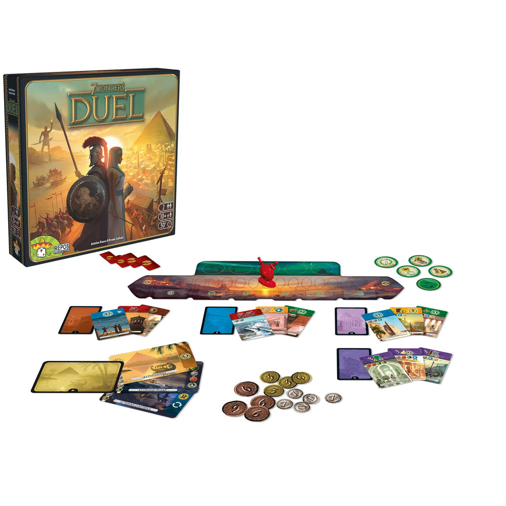 Asmodee detalle de cartas con iconos claros que facilita la planificación estratégica