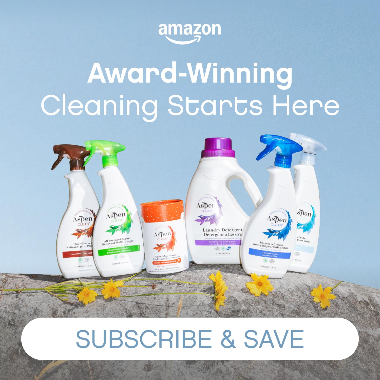 AspenClean en cocina; estilo de vida sostenible y limpieza diaria confiable