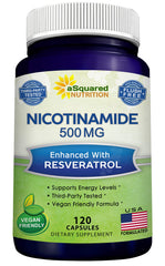 aSquared Nutrition front label showing product name and capsule count for clear buying information