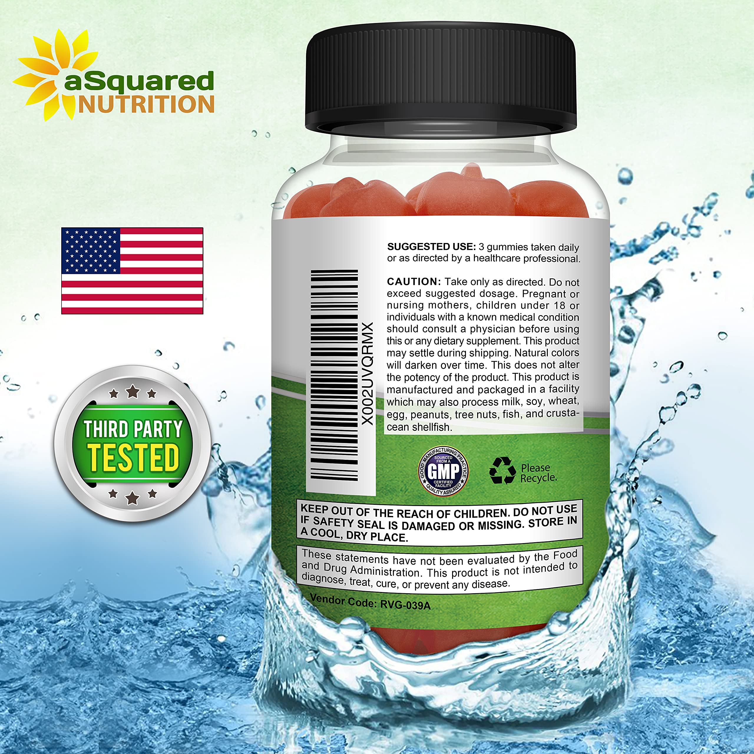 aSquared Nutrition closeup de la "mother" en ACV preservando nutrientes