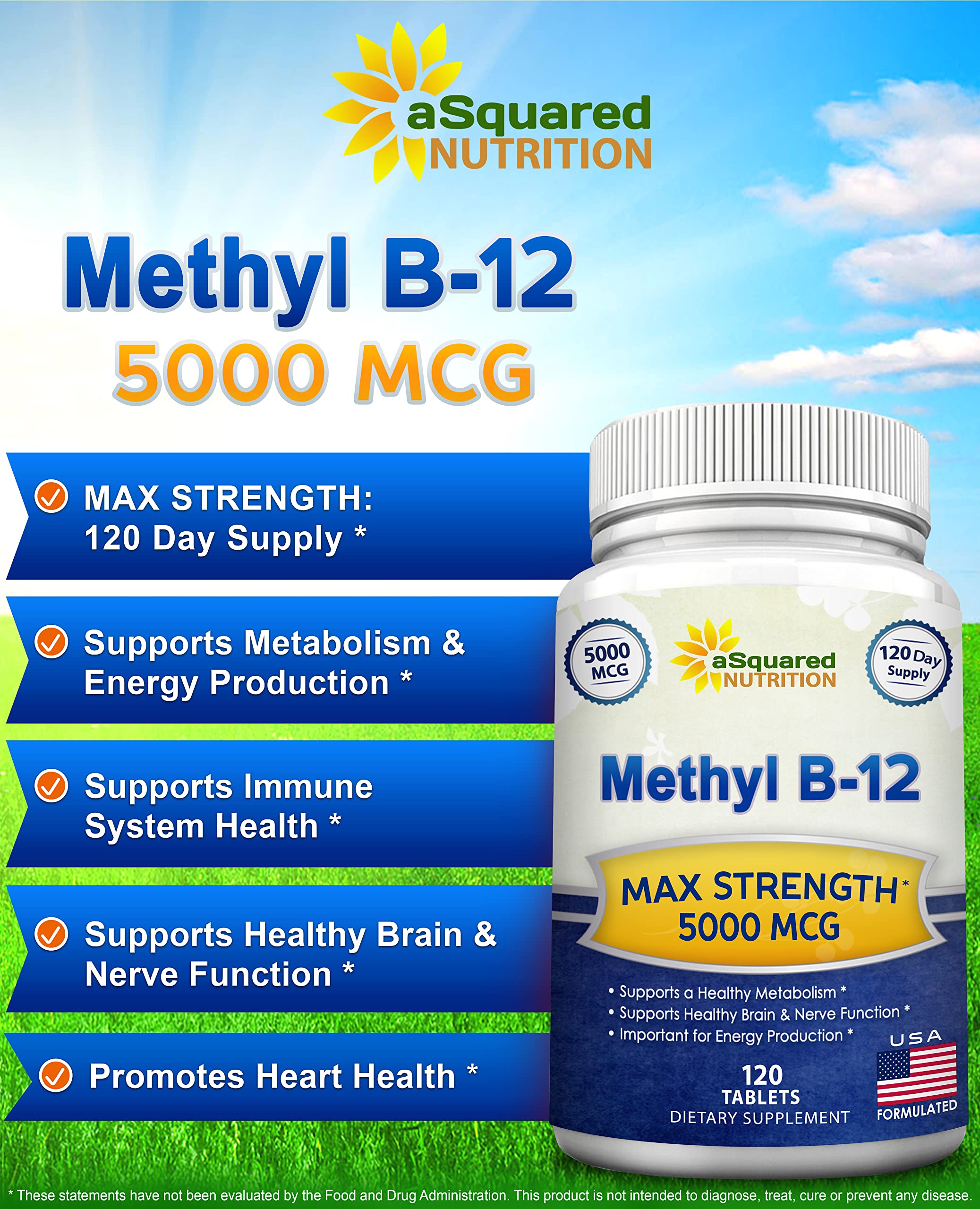 aSquared Nutrition primer plano de comprimido destacando forma y pureza