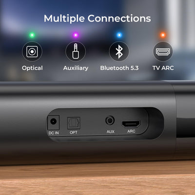 Assistrust connected via ARC to TV enabling single remote volume control