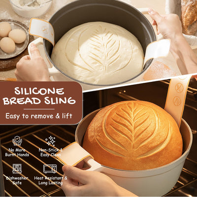 Astercook bread lame and stencils enabling confident scoring and decoration