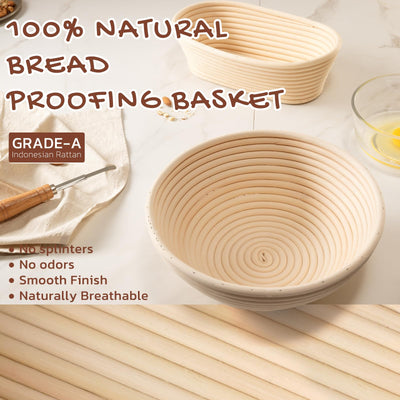 Astercook cooling rack holding a freshly baked loaf to preserve crust