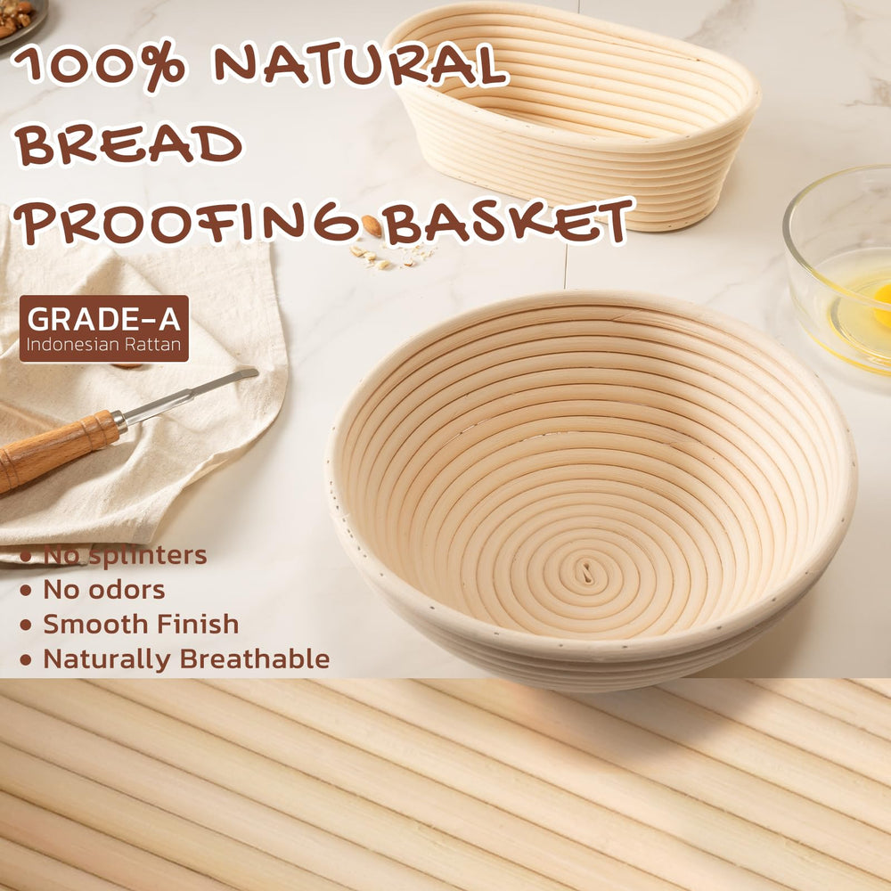 Astercook cooling rack holding a freshly baked loaf to preserve crust
