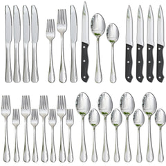 Astercook vista frontal del conjunto 24 piezas con brillo y equilibrio