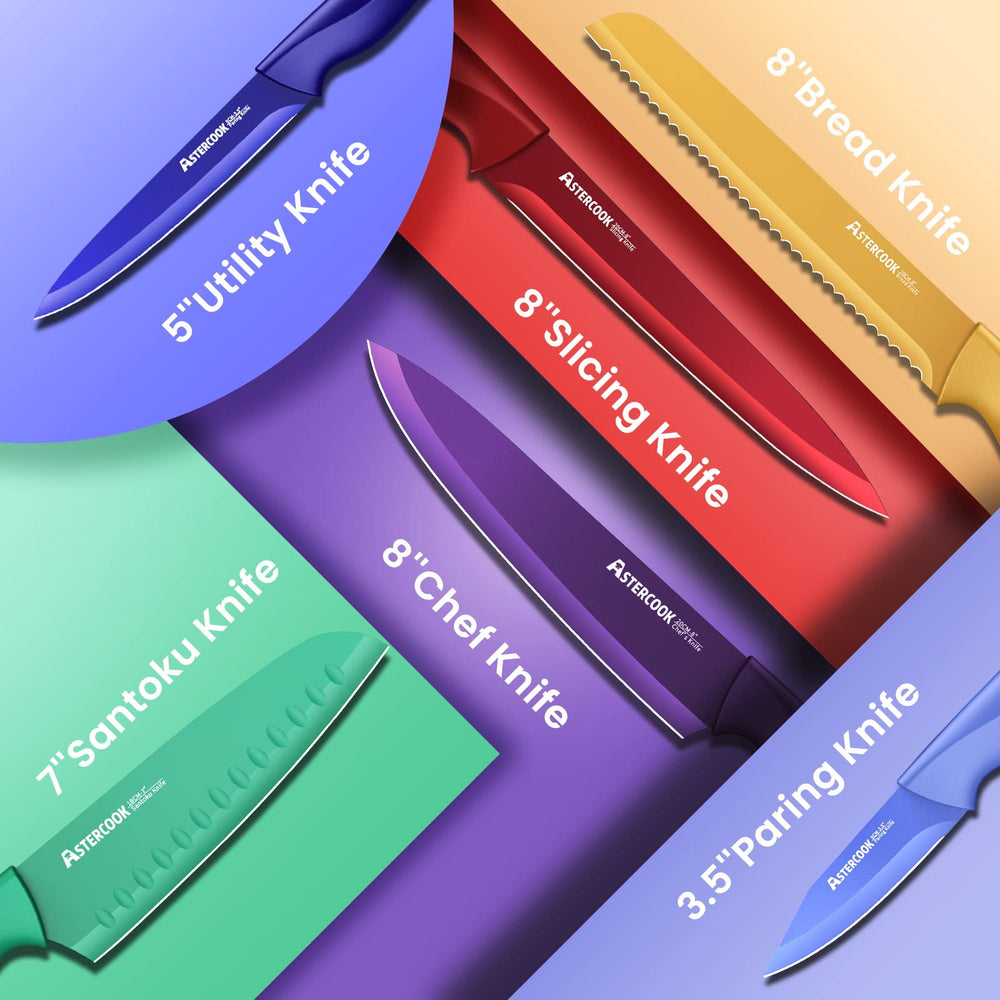 Astercook fundas protectoras codificadas por color para seguridad