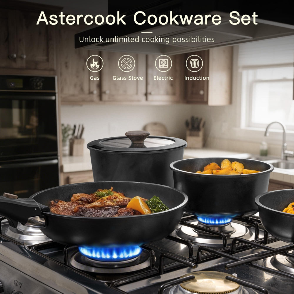 Astercook glass lid rim and vent detail for tight fit and steam control
