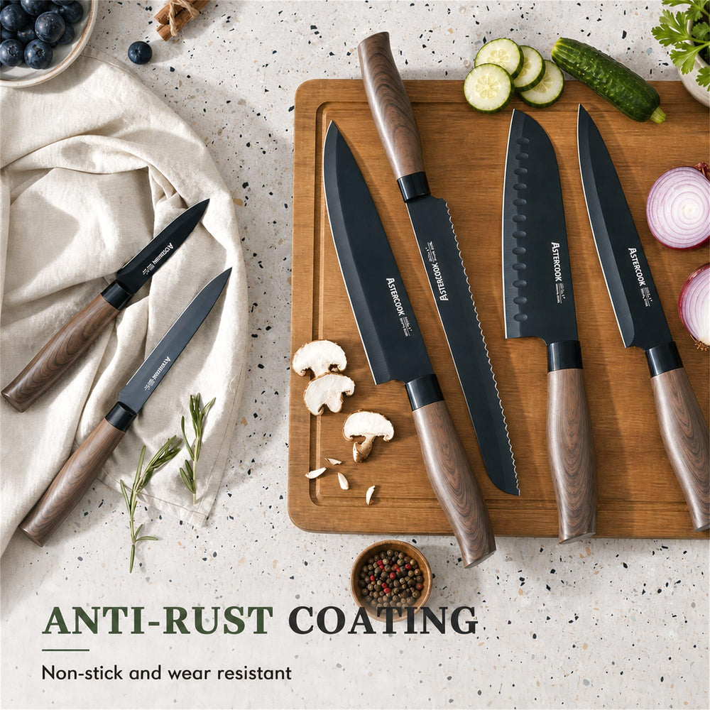 Astercook mangos ergonómicos con agarre, comodidad durante uso prolongado
