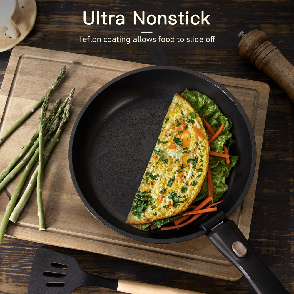 Astercook nested stack storage illustrating compact organization benefit