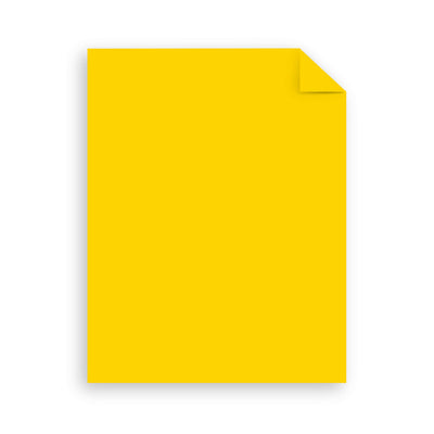 Astrobrights papel en impresora con folleto impreso en negro para ahorro de tinta