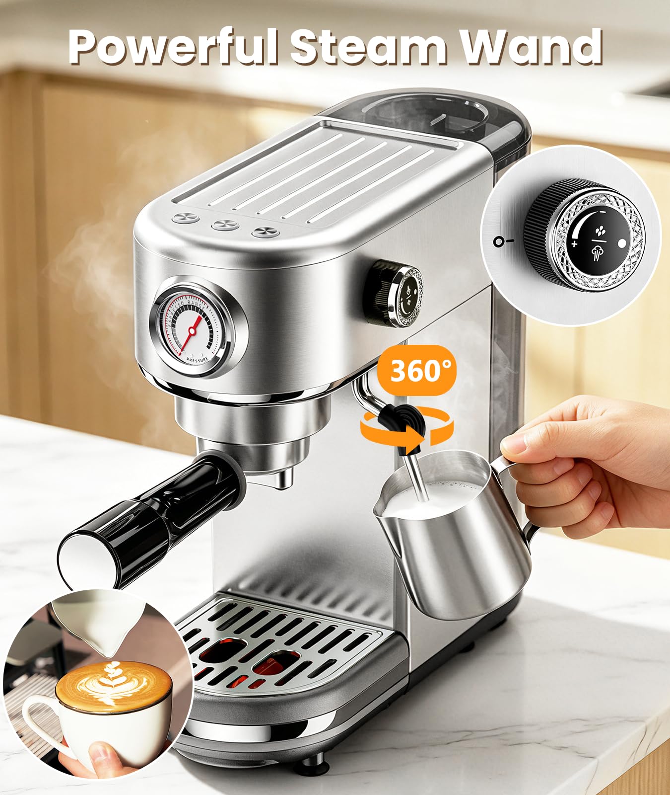 atatix drip tray and suction base securing machine and preventing movement