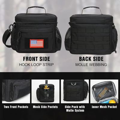 ATRIPACK beside a 1L bottle to show size and capacity for meal planning