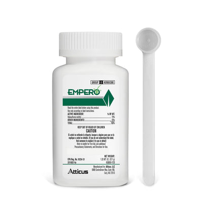 Atticus Empero front packaging showing concentrate and benefits