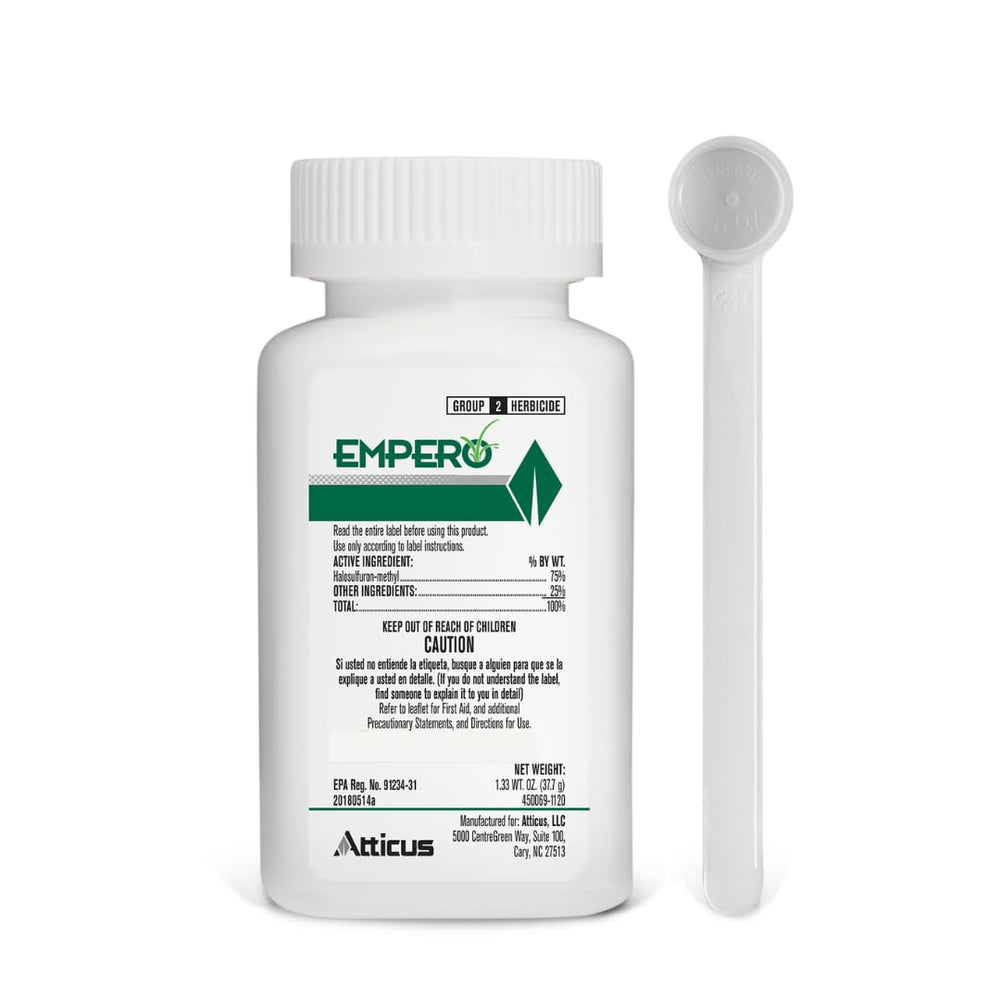 Atticus Empero front packaging showing concentrate and benefits