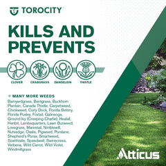 Atticus Torocity sprayed on turf demonstrating even coverage and quick application