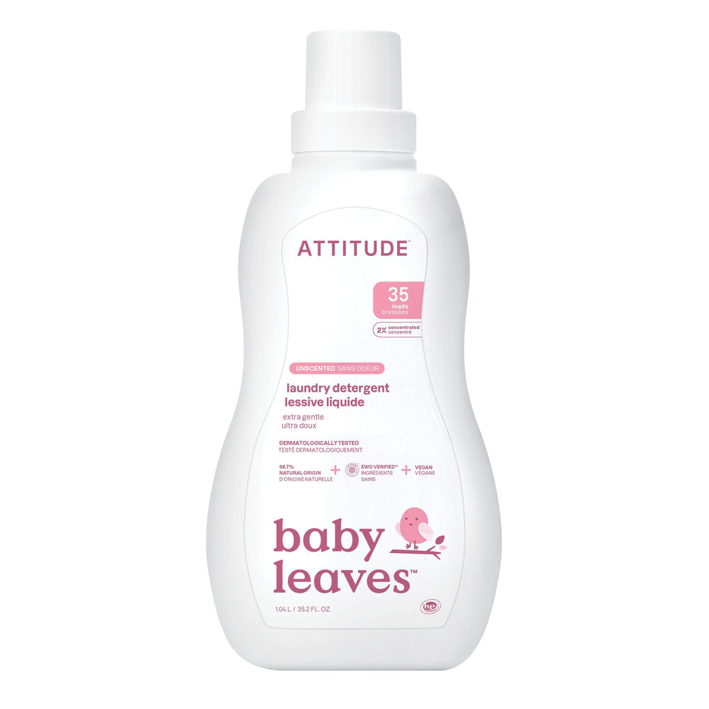 ATTITUDE botella frontal mostrando etiqueta EWG y sin fragancia