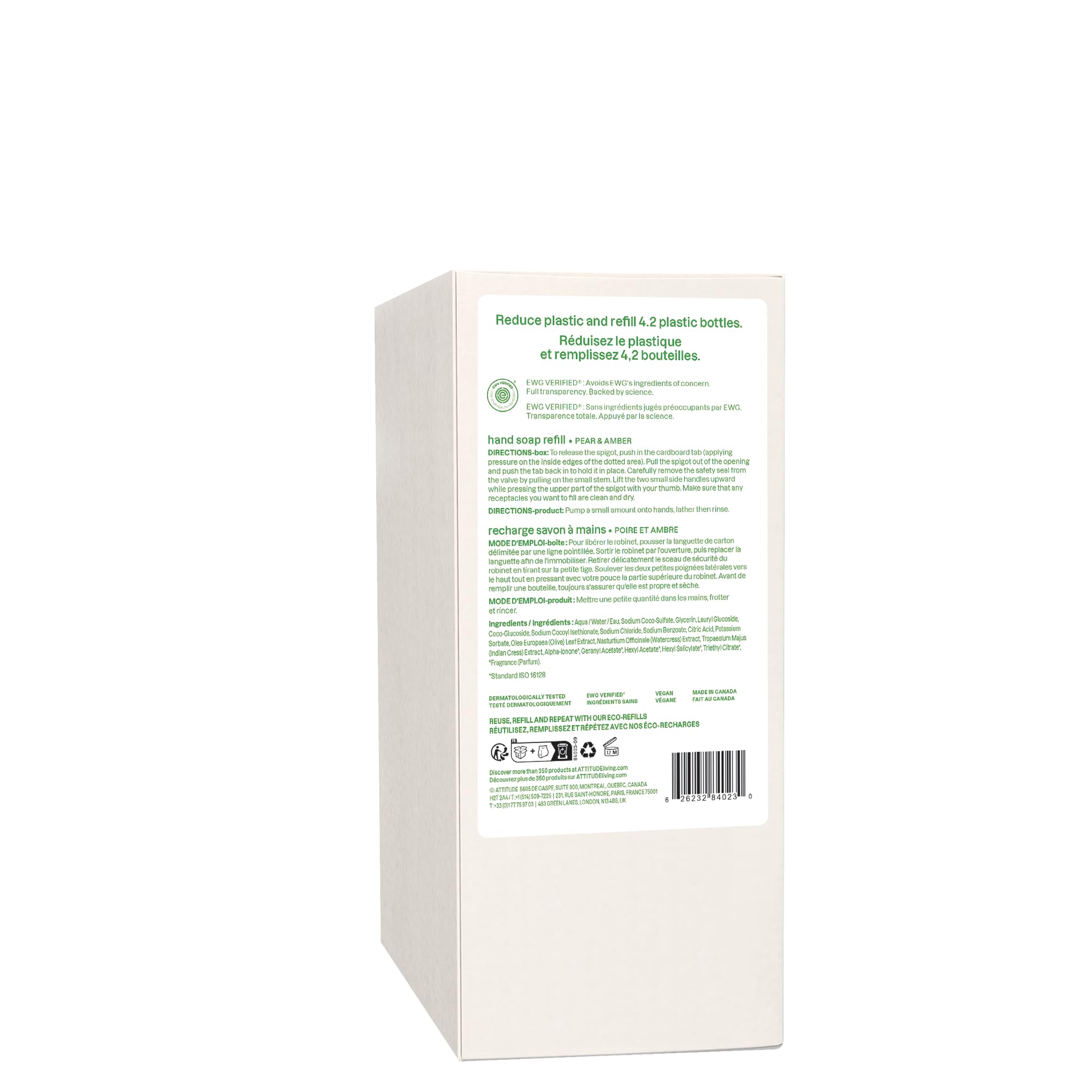 ATTITUDE plant and mineral ingredients visual supporting natural-origin benefit
