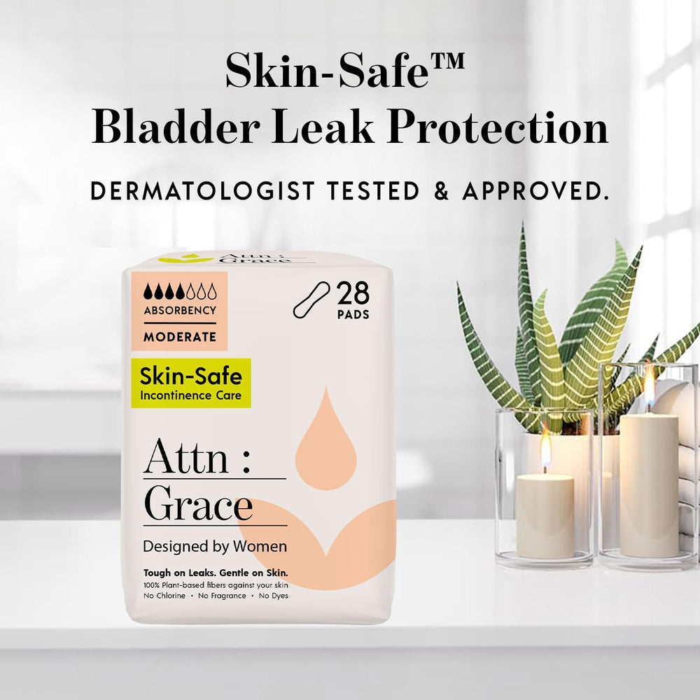 ATTN : GRACE corte transversal que ilustra la zona absorbente eficaz