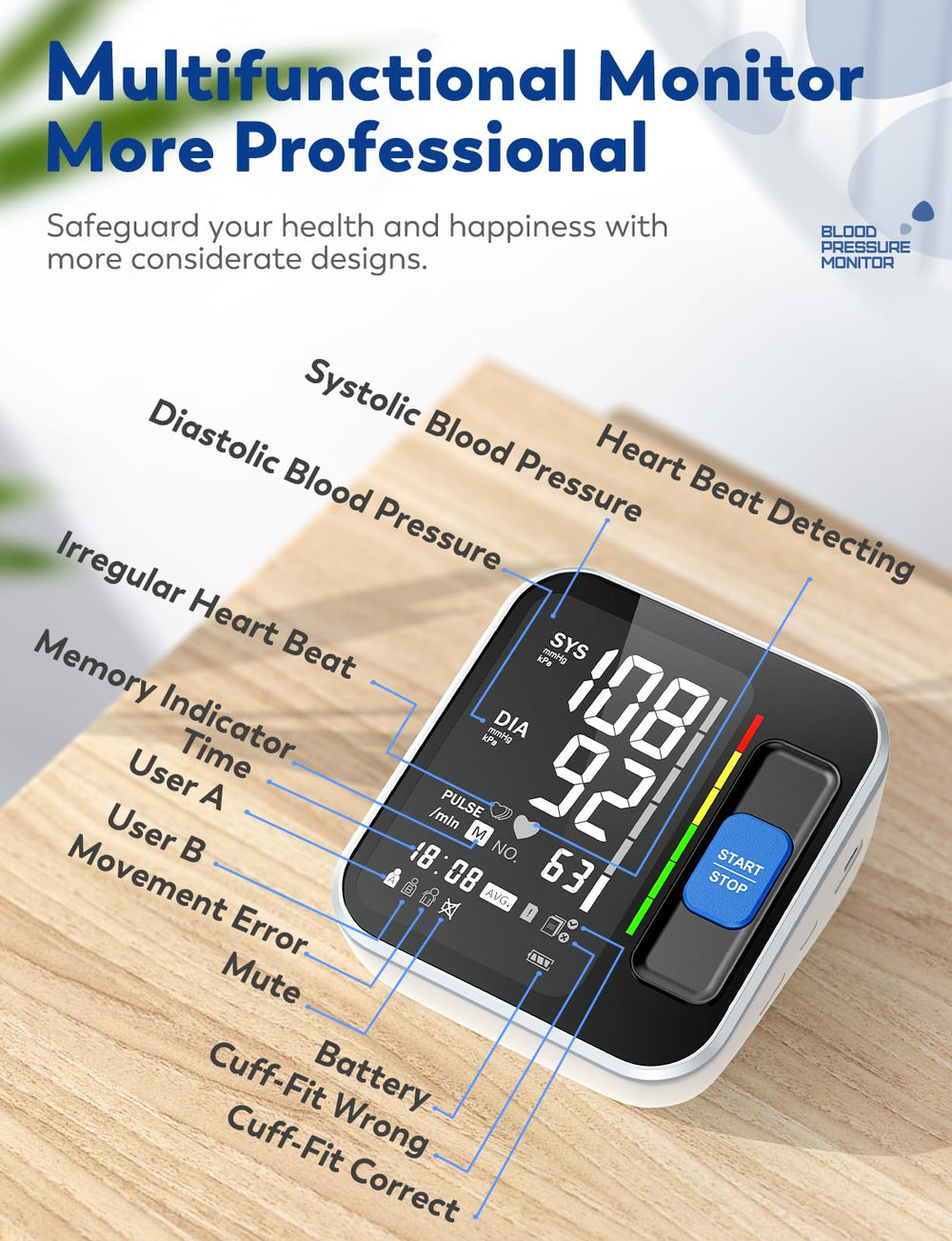 ATUDER comparación de tamaño con manos que muestra diseño compacto