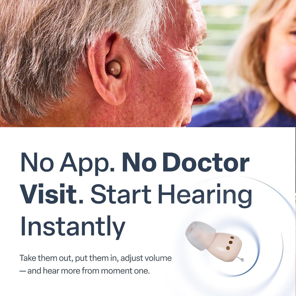 Audien Atom One three silicone ear domes S M L included for customizable comfortable fit