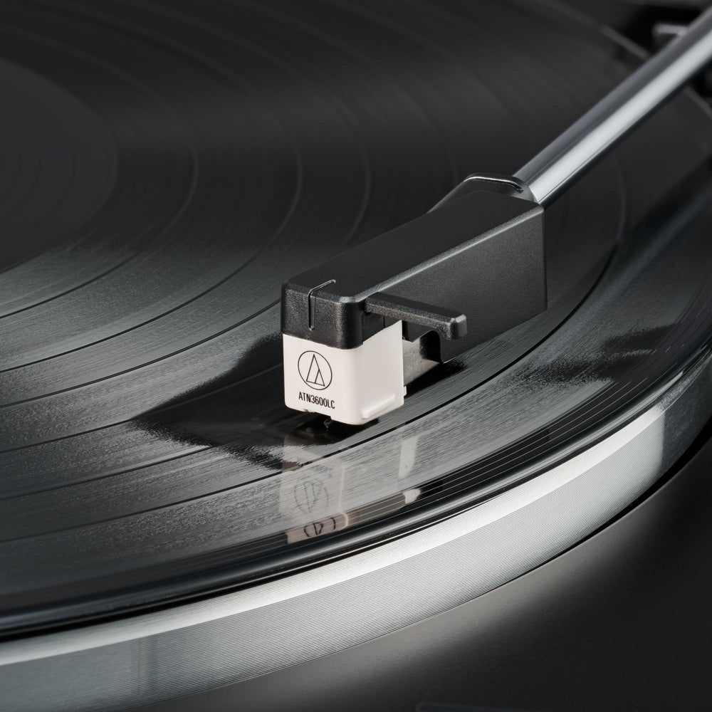 Audio-Technica ATN3600LC close-up of conical stylus tip highlighting reliable groove contact
