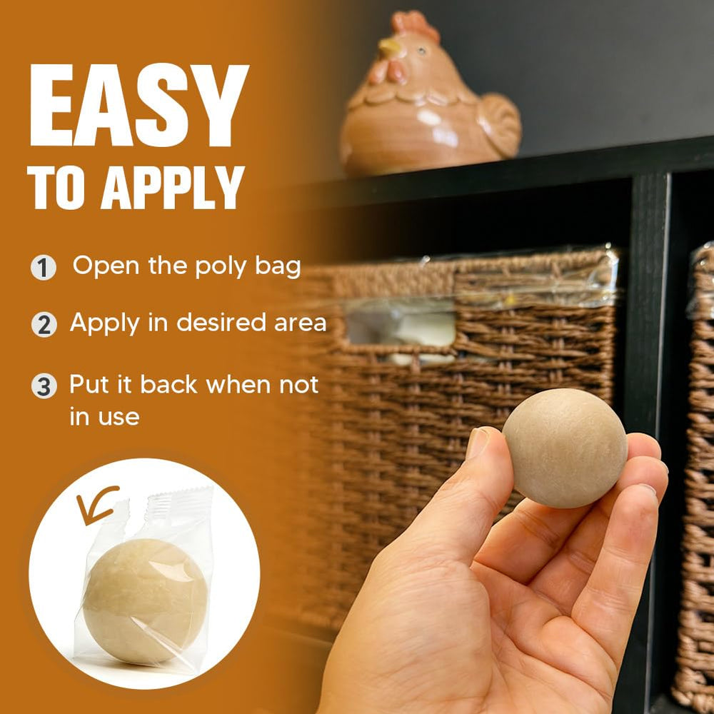 AUDQQM single ball close-up demonstrating ergonomic design benefit