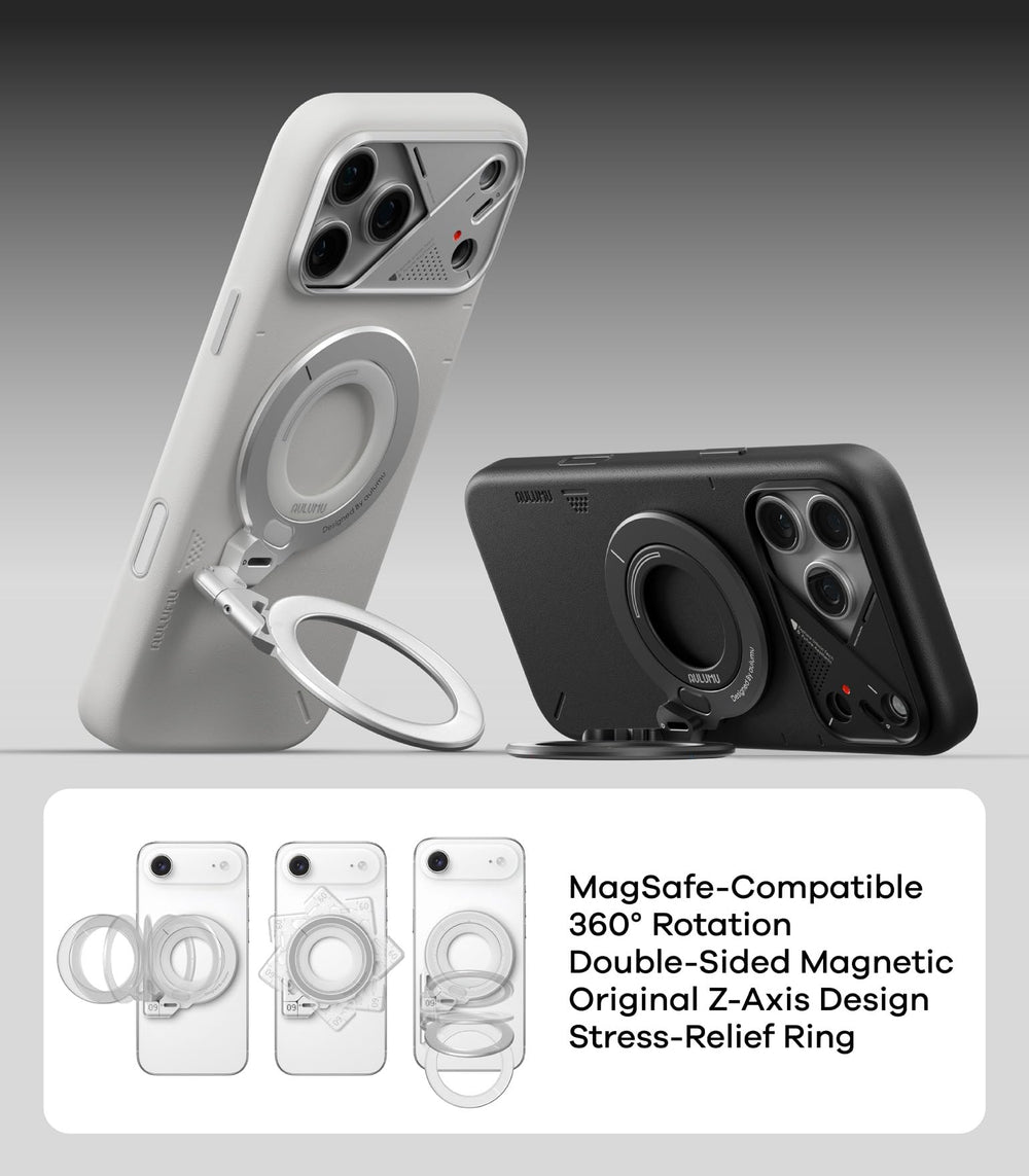 Cierre de anilla Aulumu G09 en silicona que facilita agarre y selfies