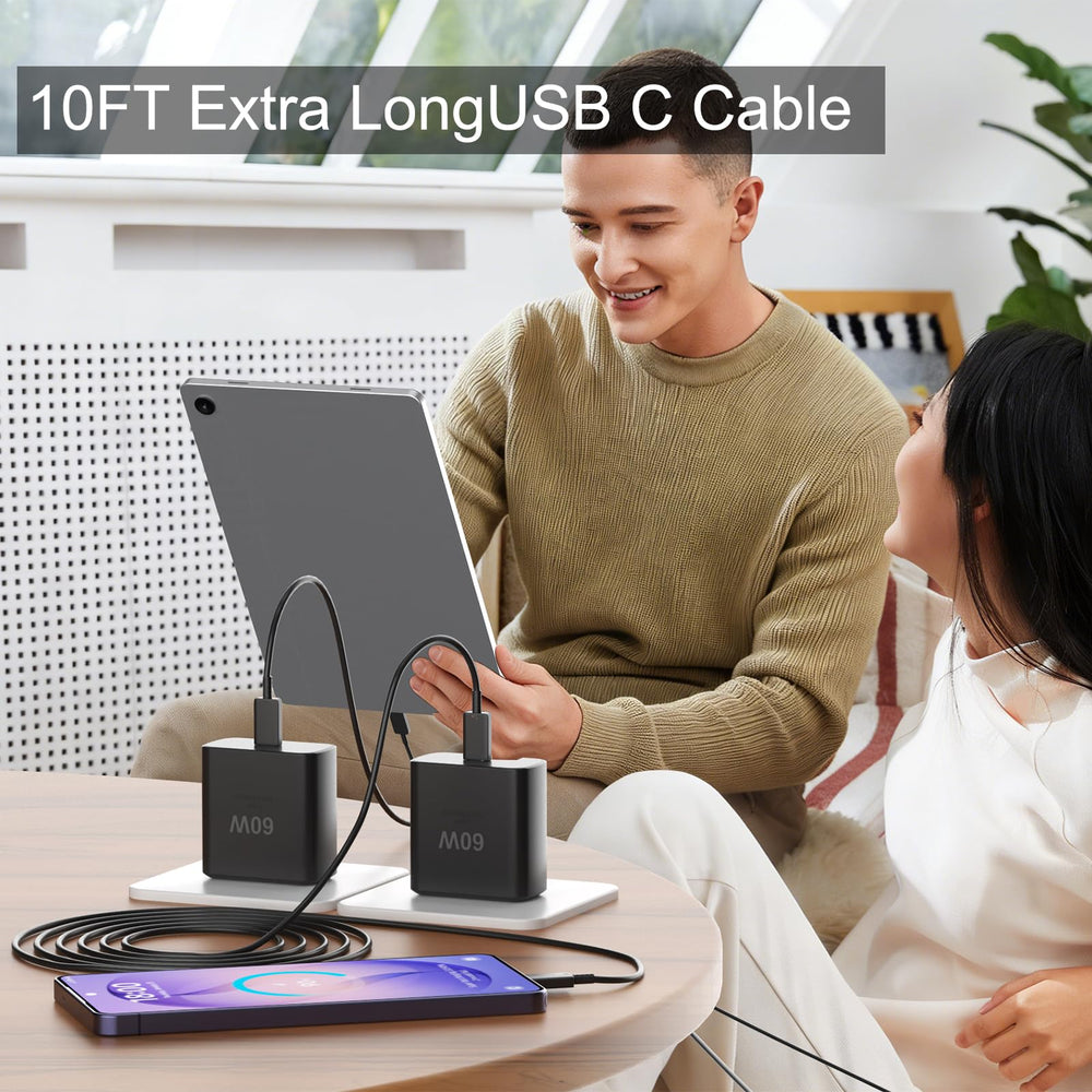 Auorld empaque y contenido del kit con dos bloques y dos cables listos para usar