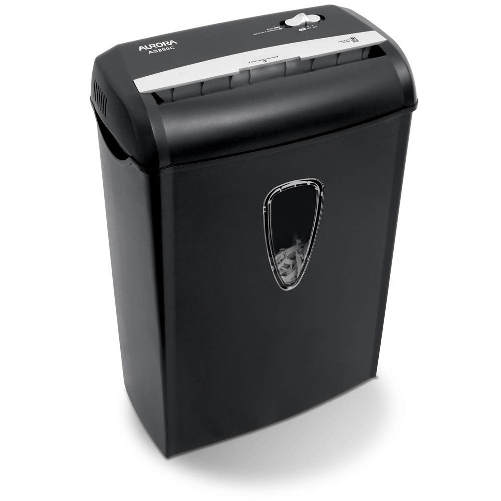 Aurora AS890C detalle de cuchillas de corte cruzado para seguridad de datos