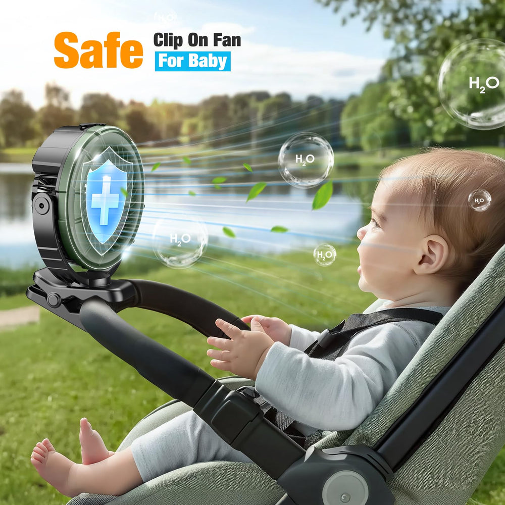 Ausic rotated 360 degrees showing adjustable direction for targeted airflow