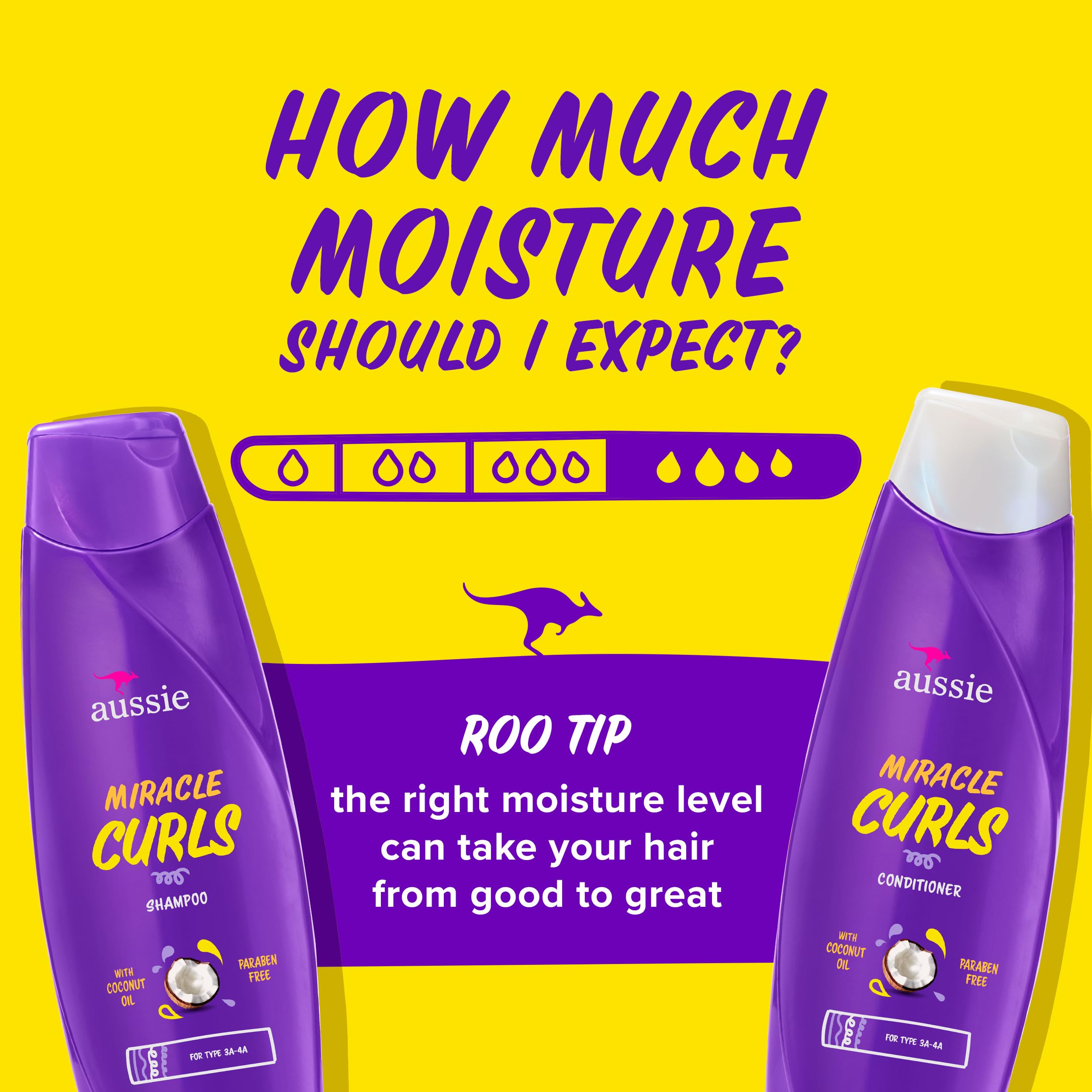 Aussie aplicación en cabello húmedo para desenredar y reducir quiebre