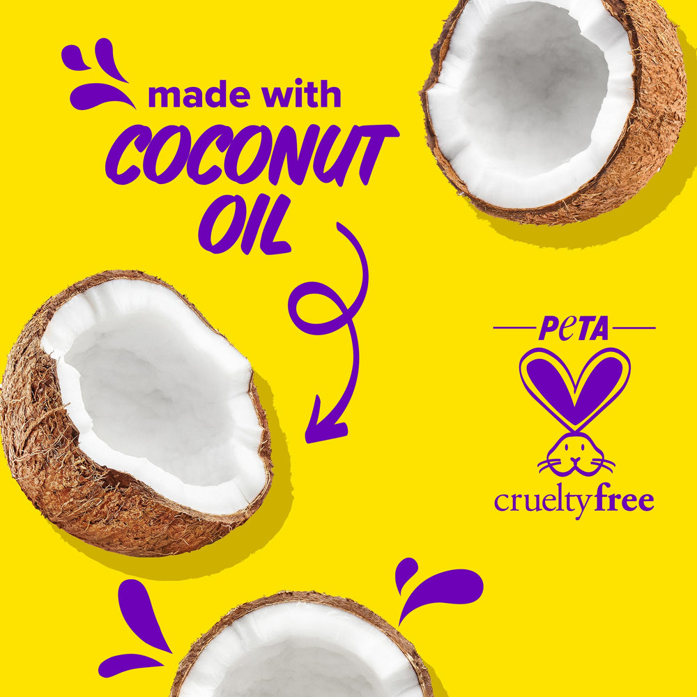 Aussie leche desenredante vertida mostrando deslizamiento y peinado fácil