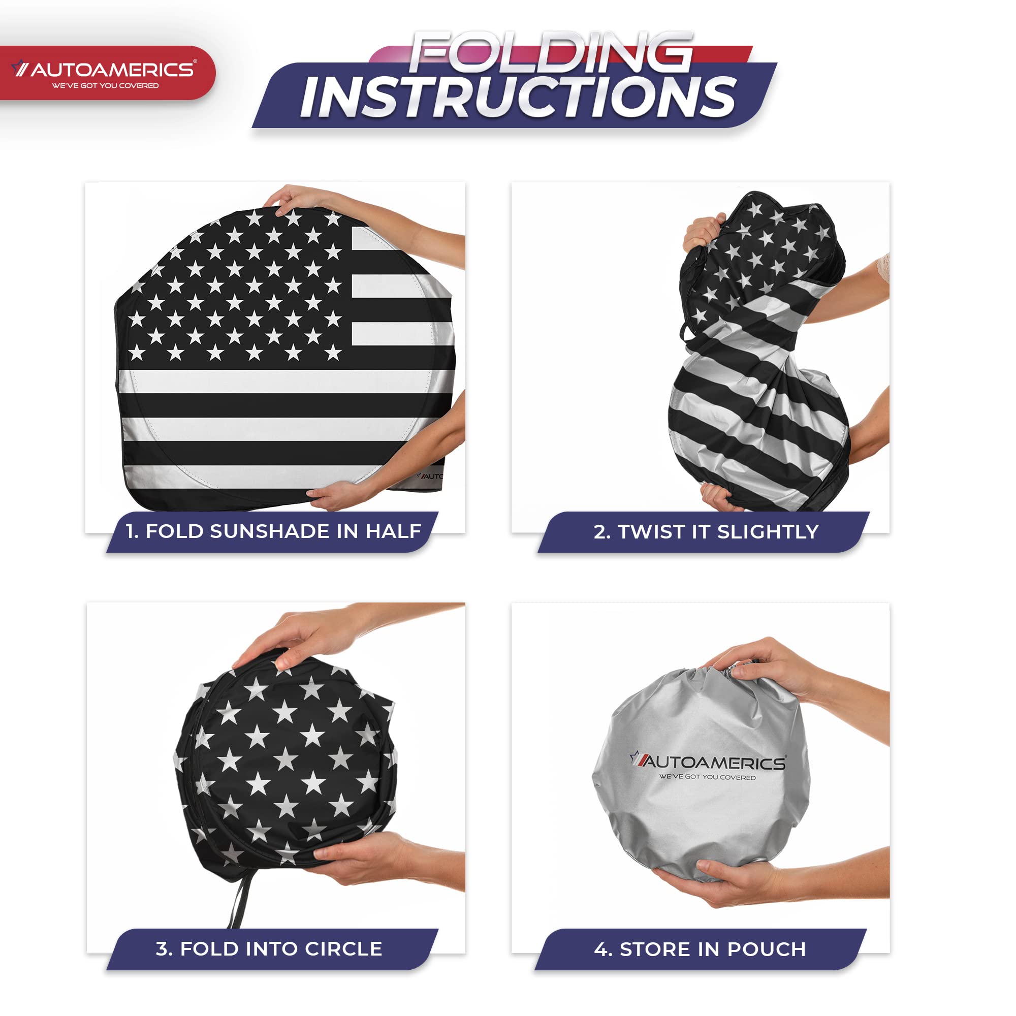 Autoamerics embalaje y accesorios incluidos listos para usar