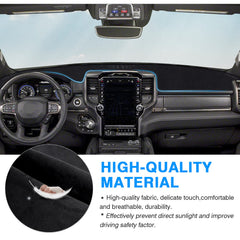 Autorder cubierta colocada en Dodge Ram reduce calor y reflejos