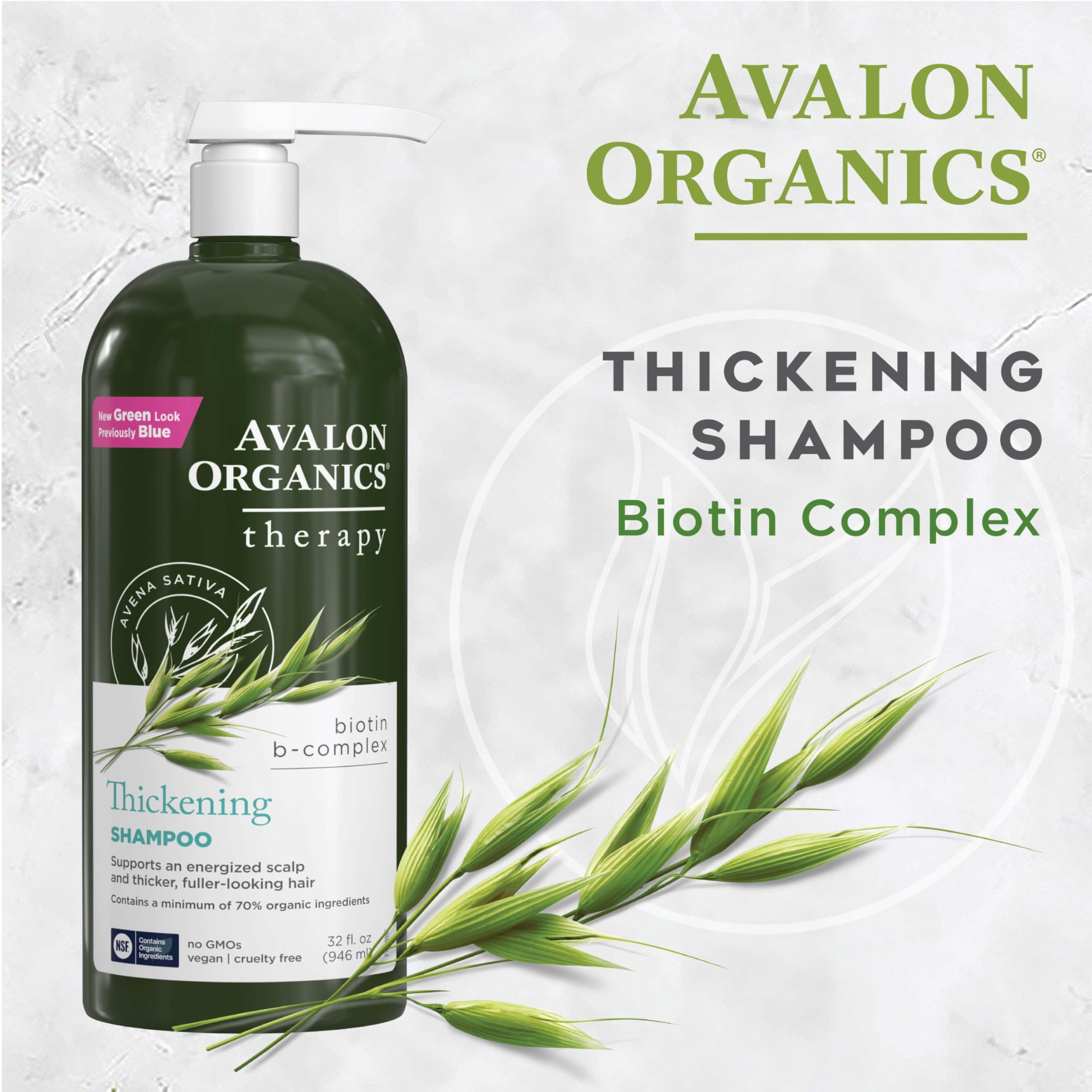 Avalon Organics paired with matching conditioner improving manageability