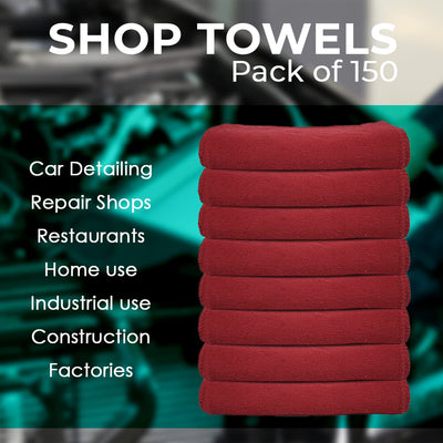 Avalon Towels trapos en garage organizados listos para tareas frecuentes