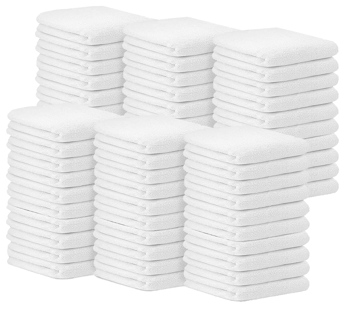 Avalon Towels vista frontal del paquete, ofrece gran cantidad y ahorro