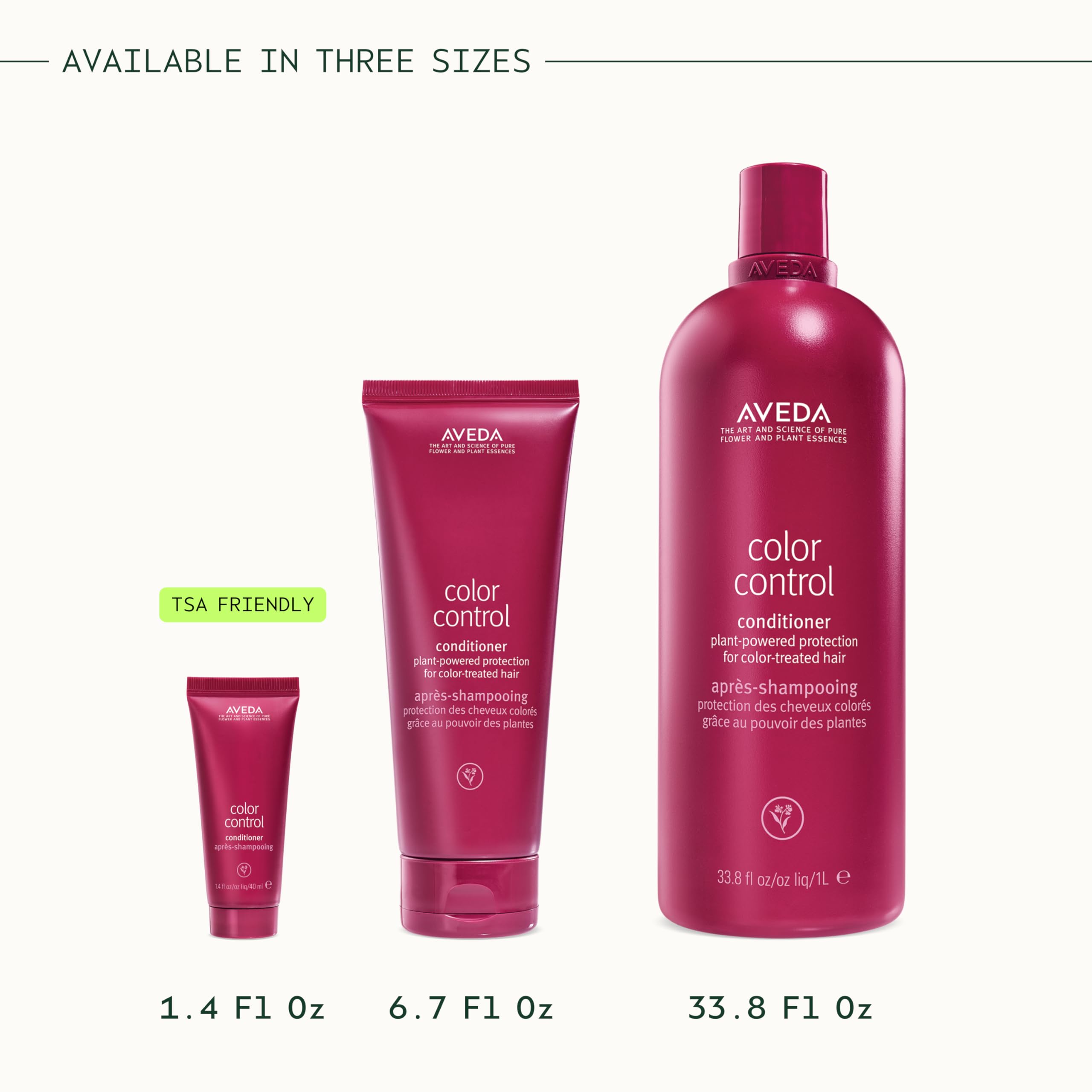 Aveda ambiente de salón con producto para una rutina de cuidado