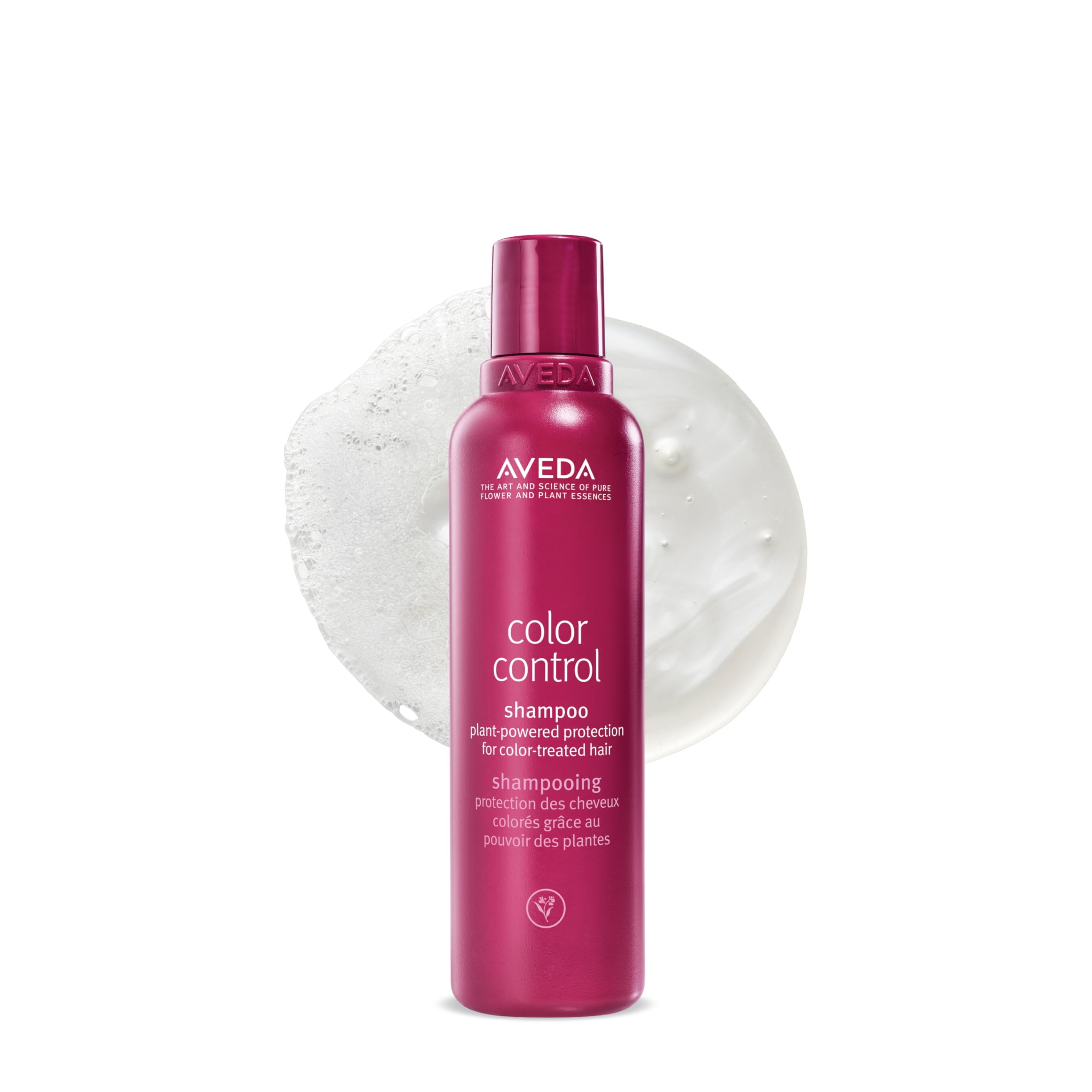 Aveda envase frontal Color Control Light mostrando el tamaño y beneficios