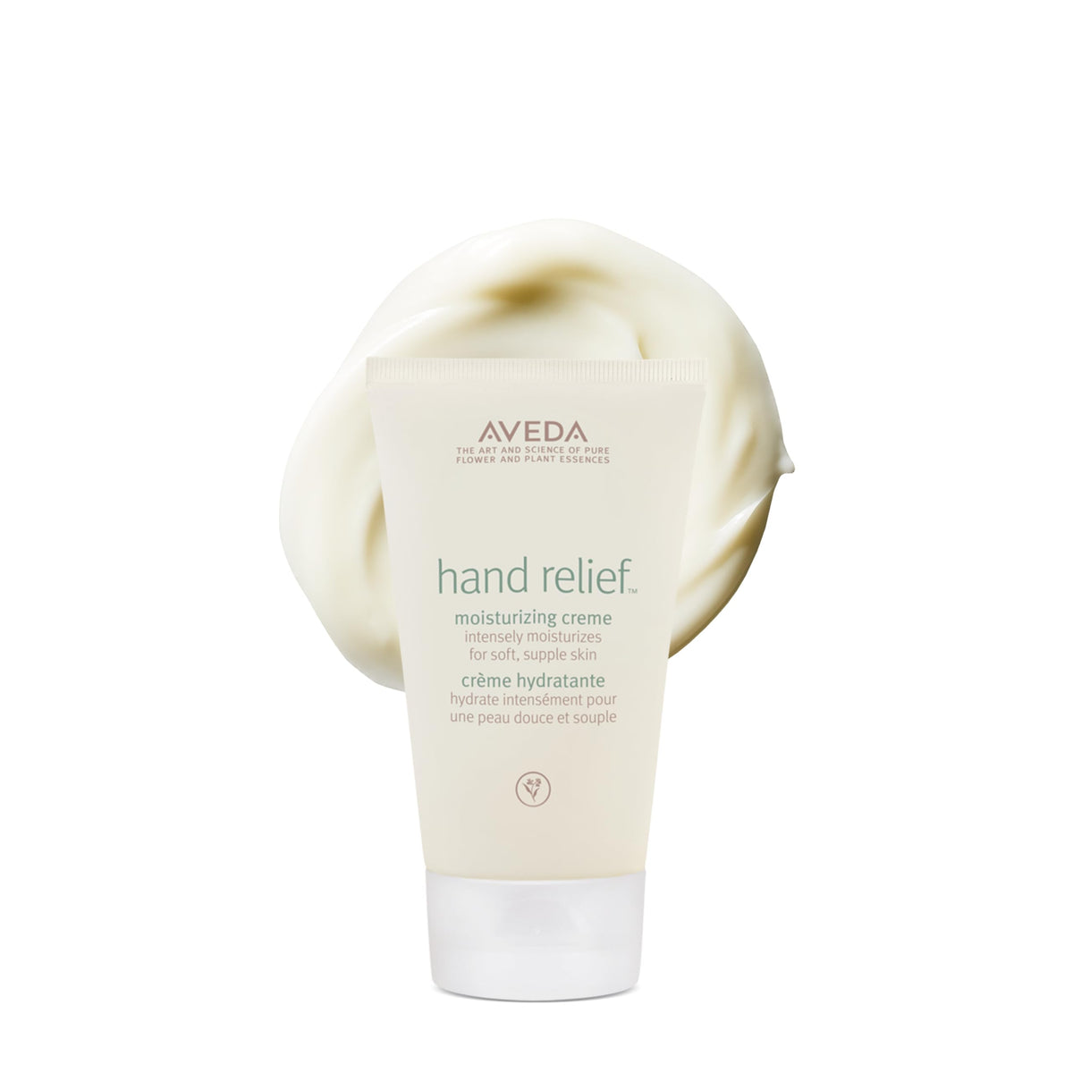 Aveda front packaging showing tube and brand for clear product identification and trust