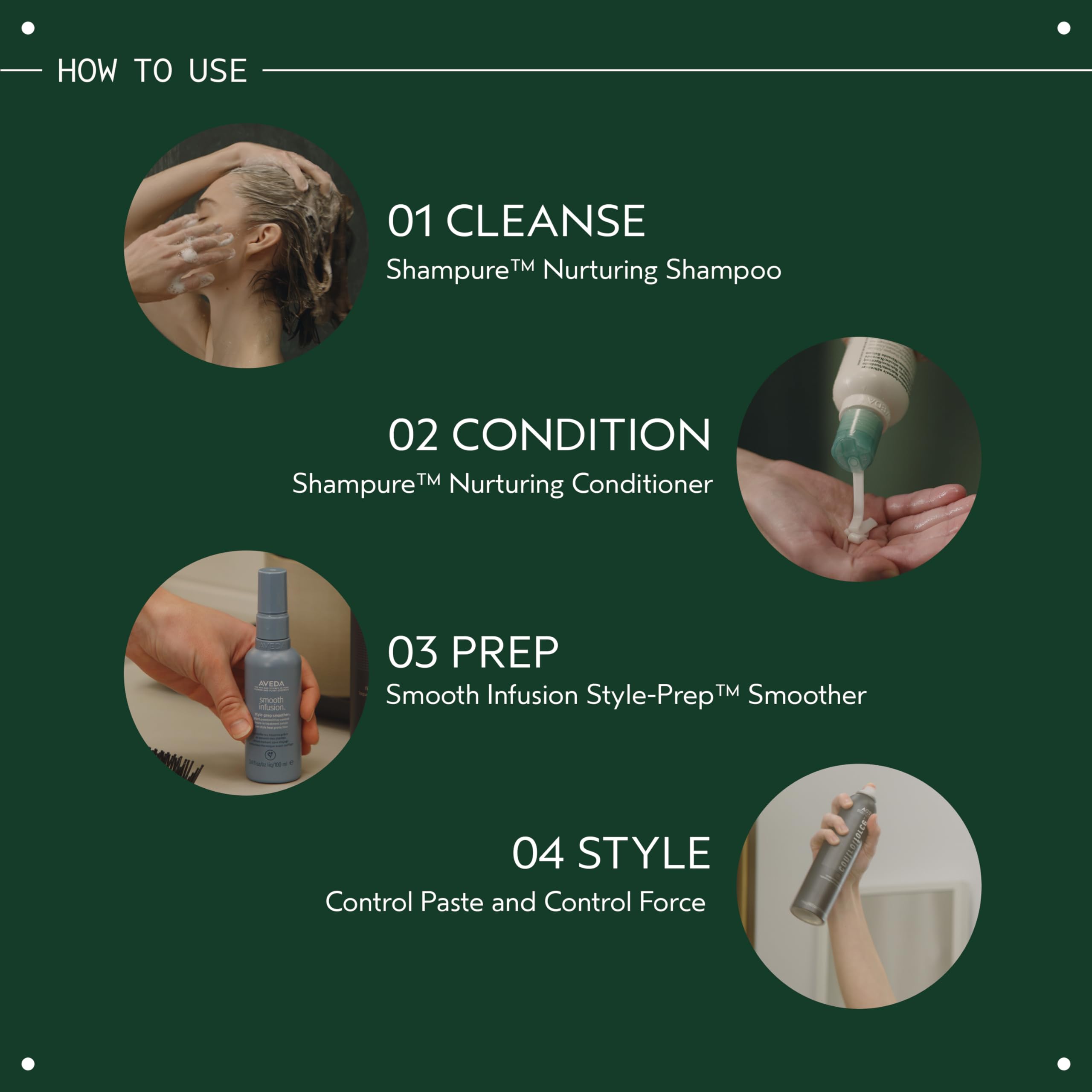Aveda Shampure comparación de tamaño 250 ml para referencia