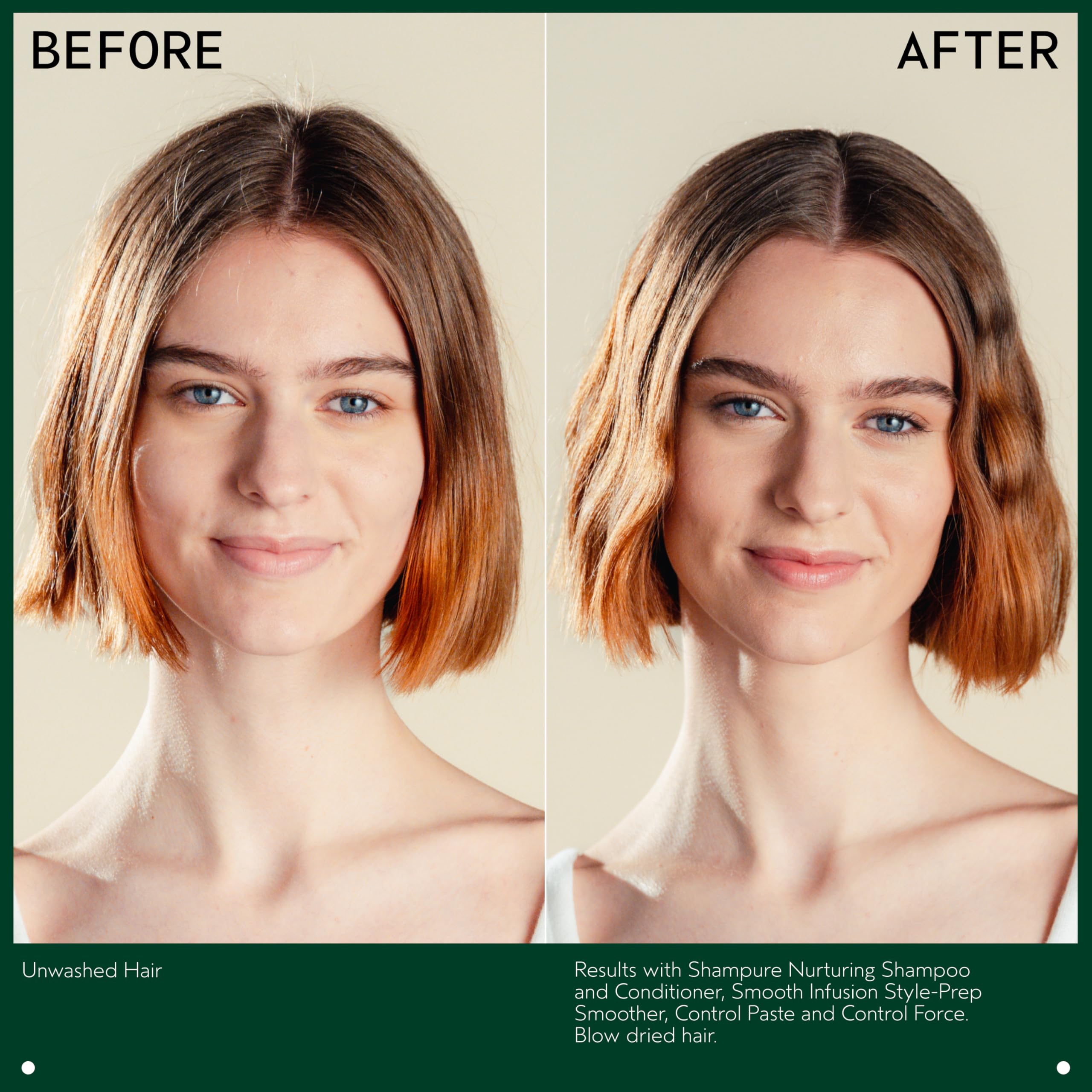 Aveda Shampure etiqueta con ingredientes naturales y beneficios