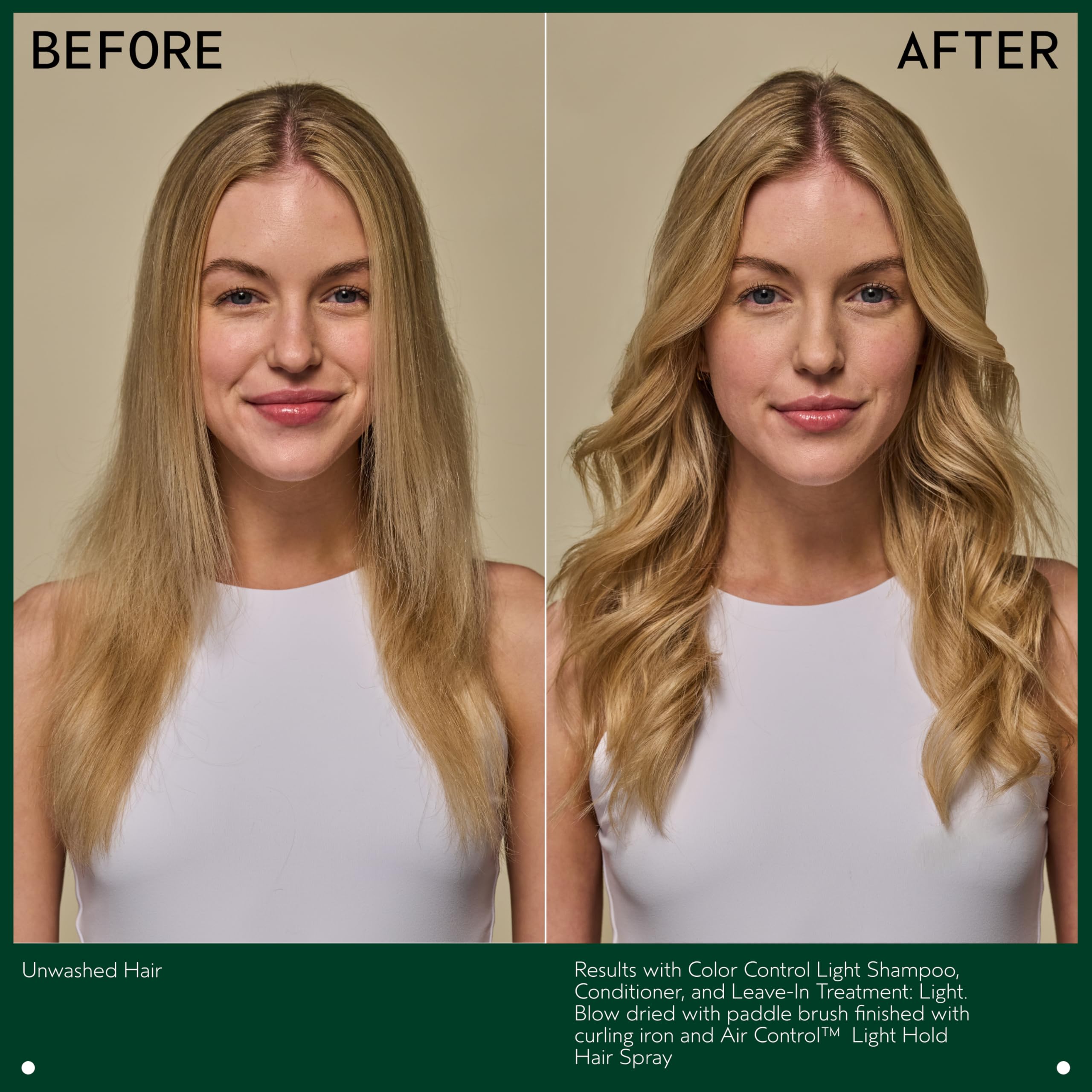 Aveda aplicación sobre cabello húmedo para proteger y limpiar el color
