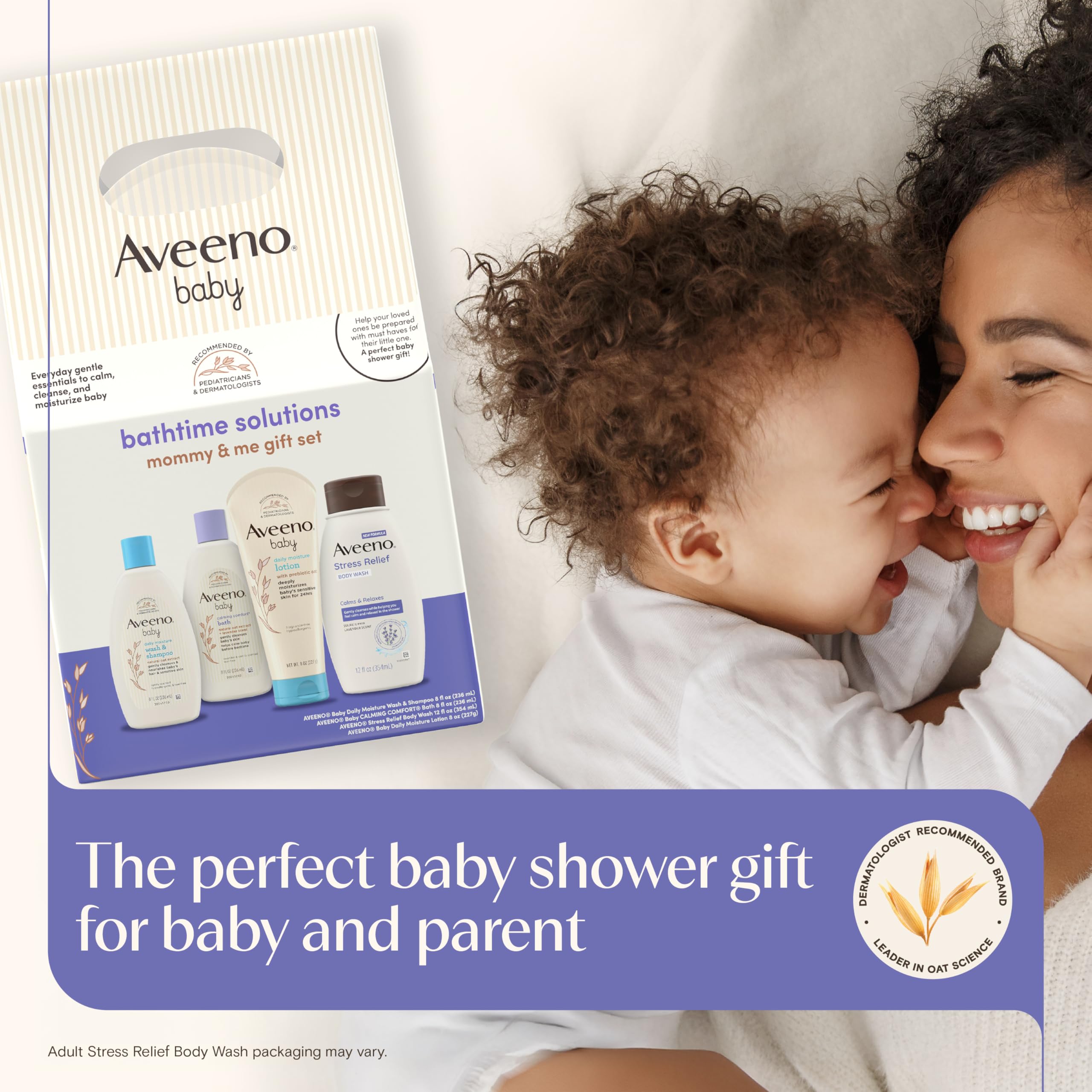 Aveeno Baby cesta de mimbre reutilizable organizada para almacenamiento